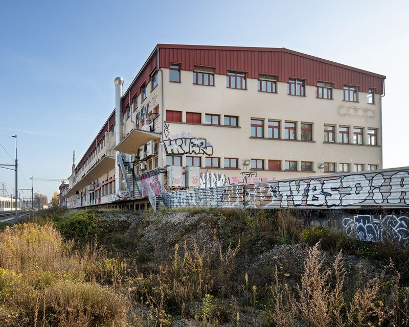 Creative Factory Renens – Etat initial - Vue depuis le nord-ouest – Bauart / Yves André